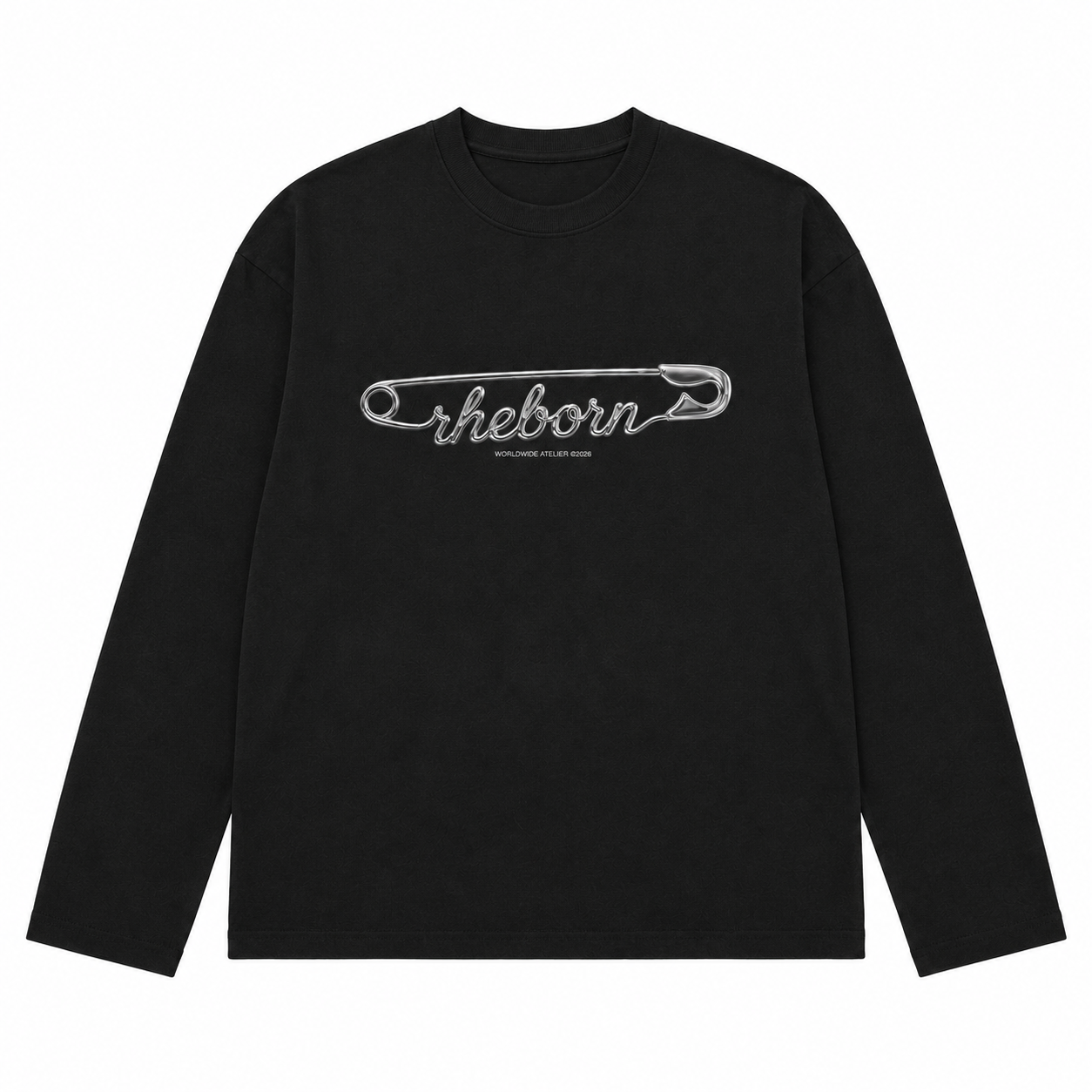 Pin Logo Longsleeve Black (PRE ORDER)