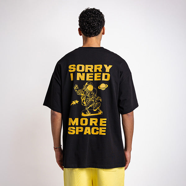 Need More Space Tee Black