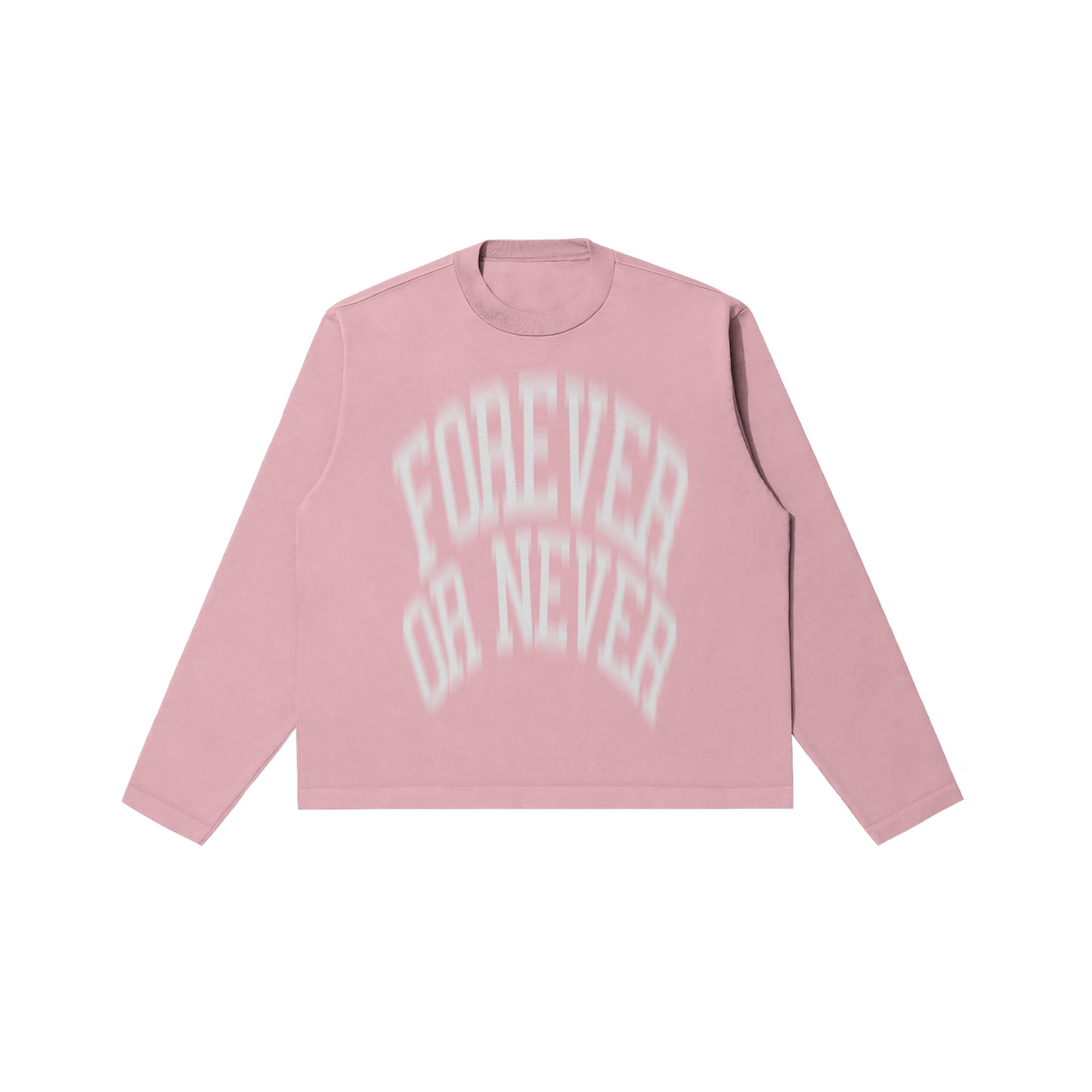 Forever Or Never Longsleeve Pink