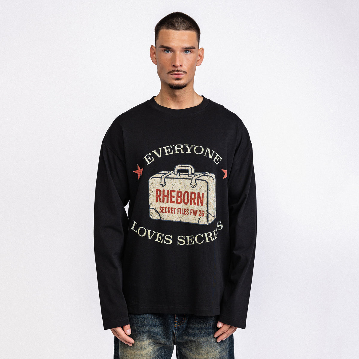 Secret Files Longsleeve Black
