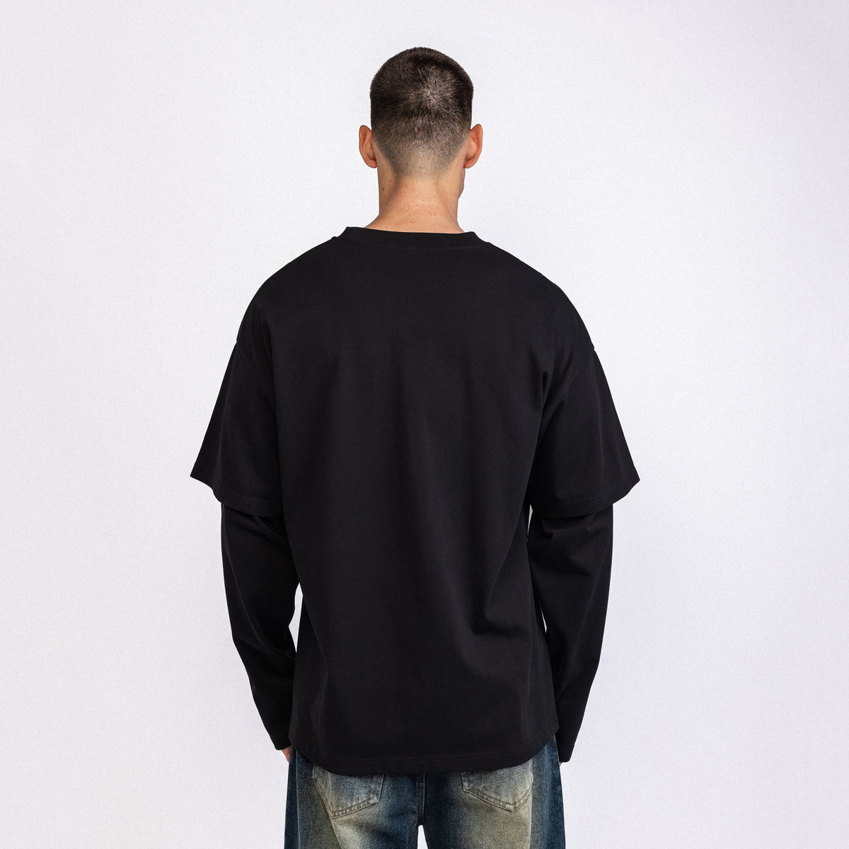 Locally Hated Double Layer Longsleeve Black (PRE ORDER)