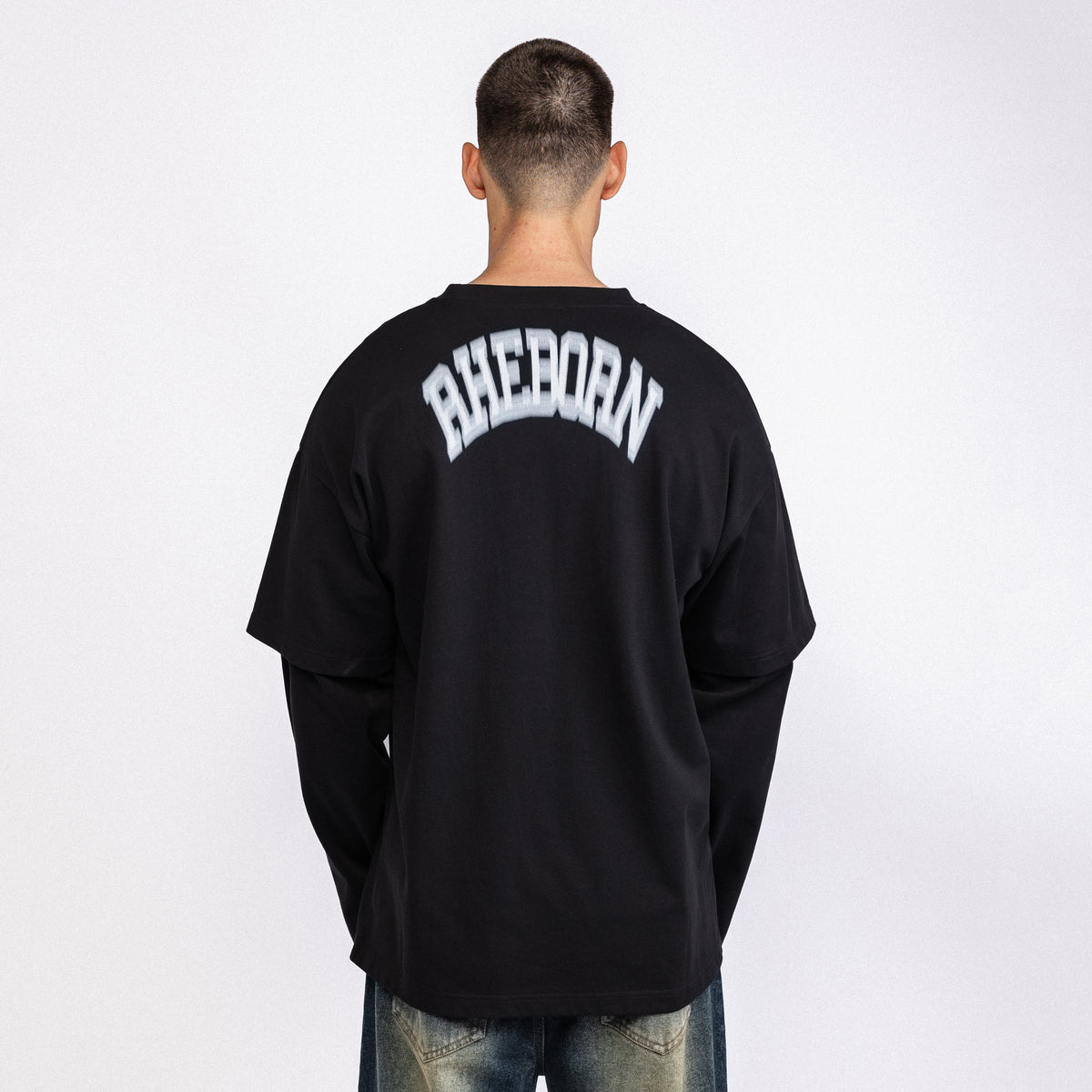 Forever Or Never Double Layer Longsleeve Black