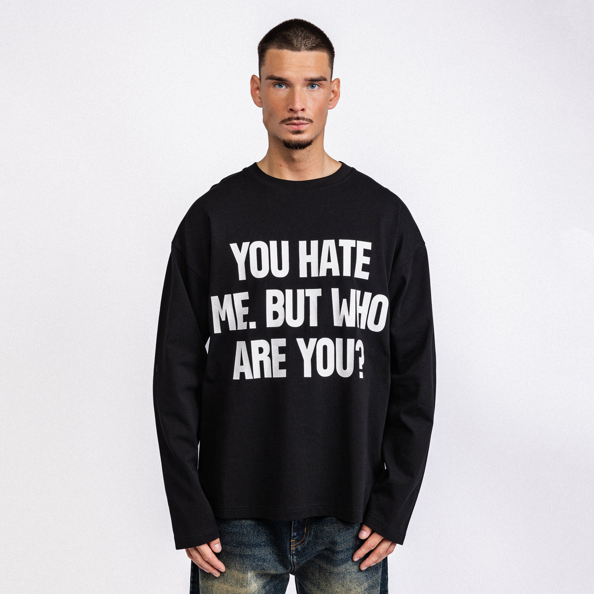 Who Are You Longsleeve Black (PRE ORDER)