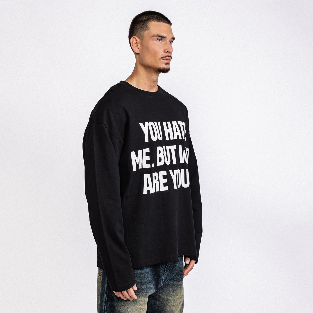 Who Are You Longsleeve Black (PRE ORDER)
