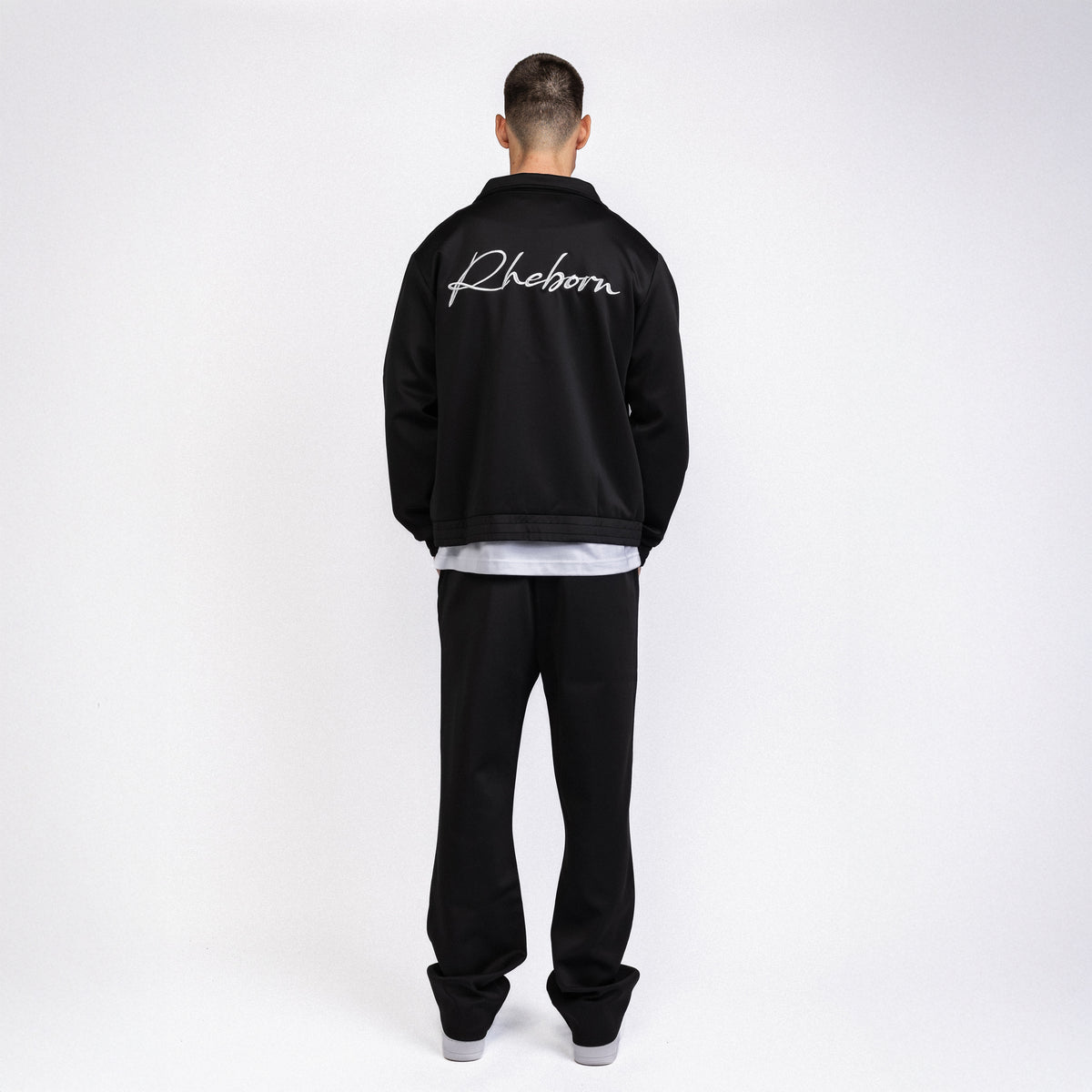 Handwritten Logo Tracksuit Black