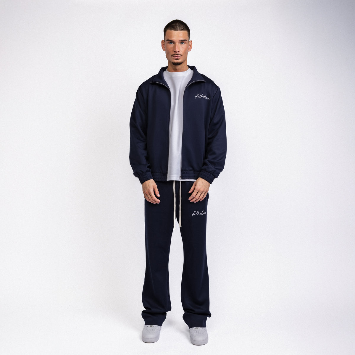 Handwritten Logo Tracksuit Navy