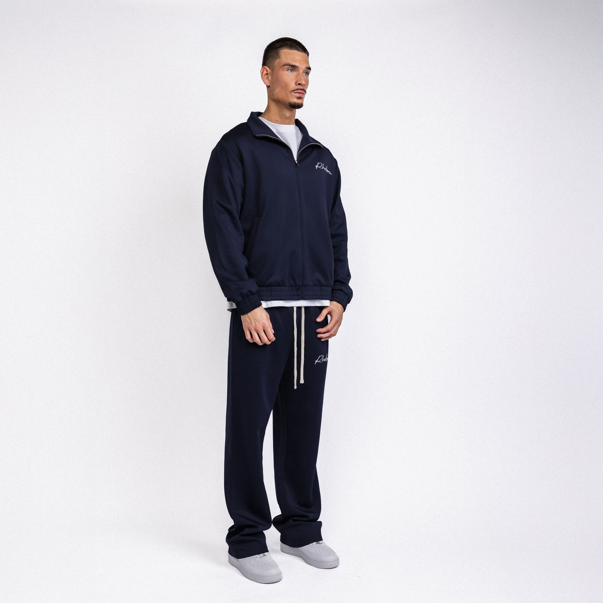 Handwritten Logo Tracksuit Navy
