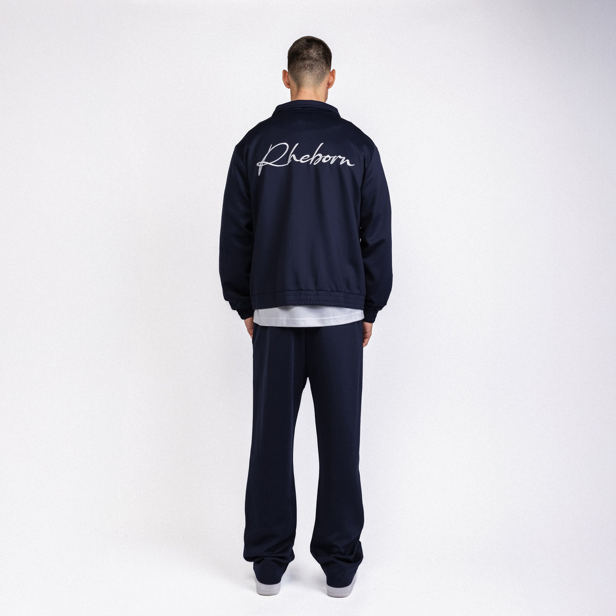 Handwritten Logo Tracksuit Navy