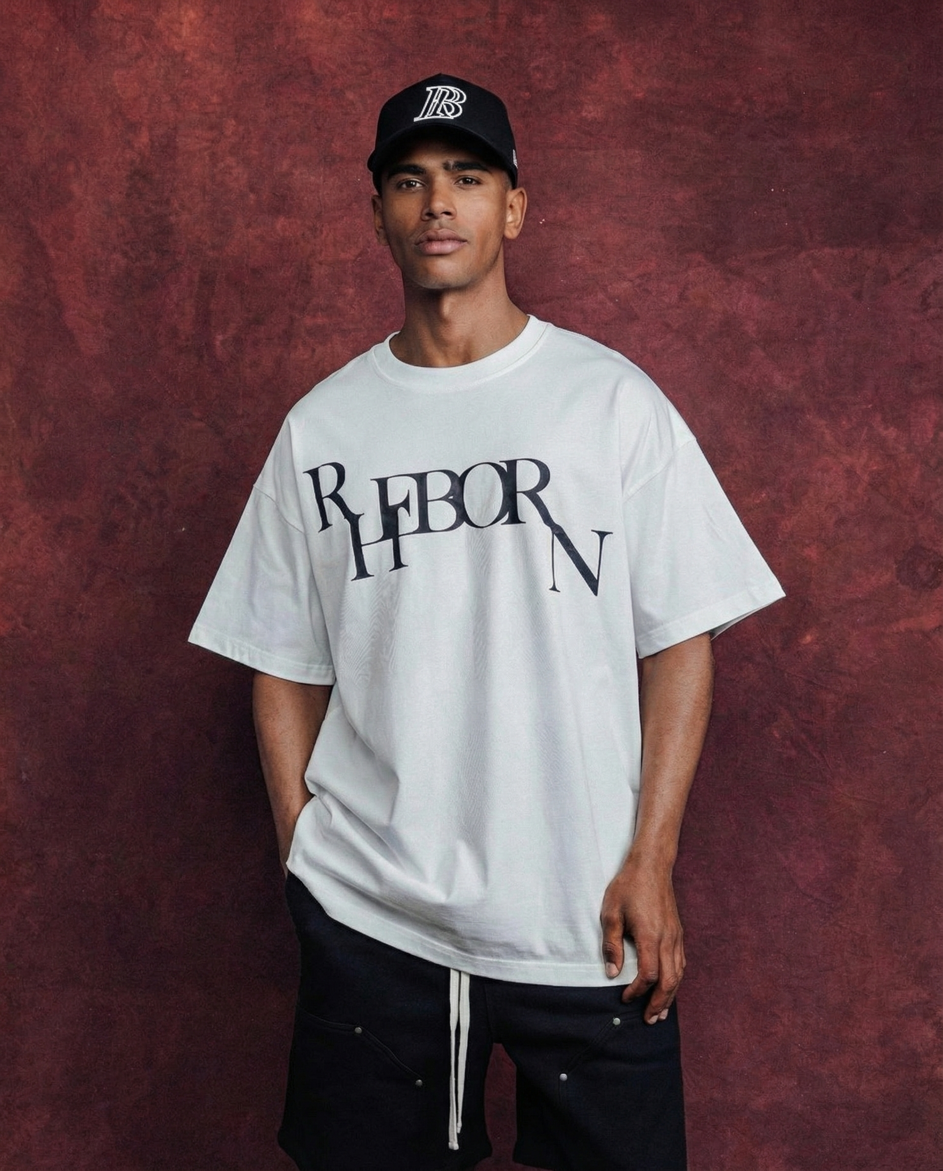 RB Logo Baseball Cap Cotton