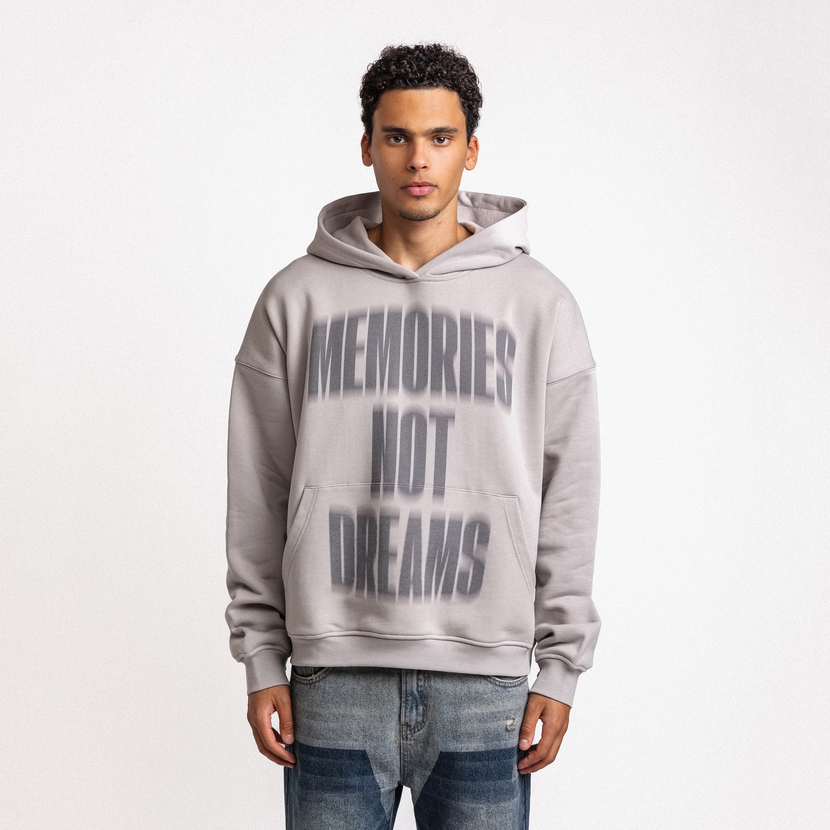 Memories Not Dreams Hoodie Grey