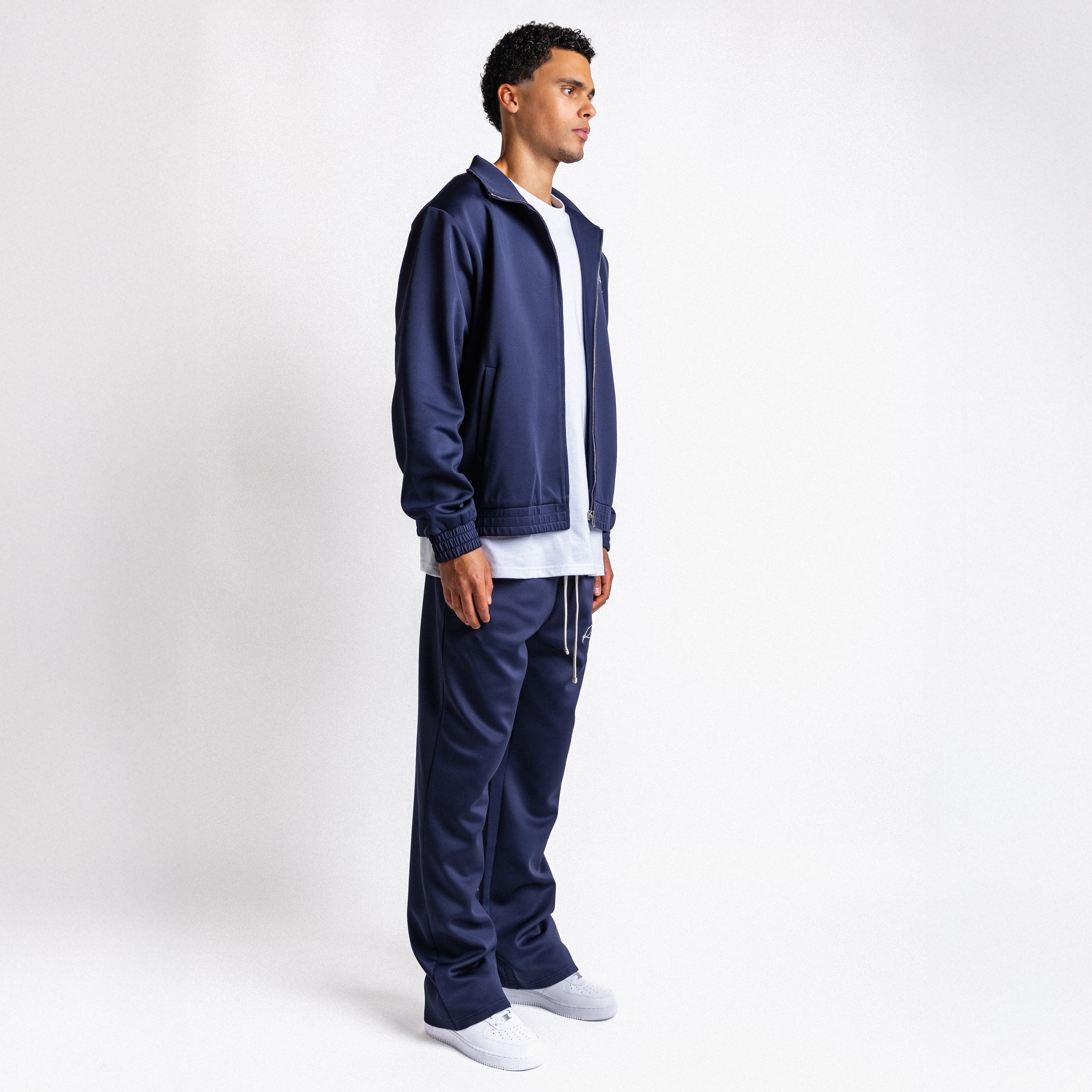 Handwritten Logo Tracksuit Navy