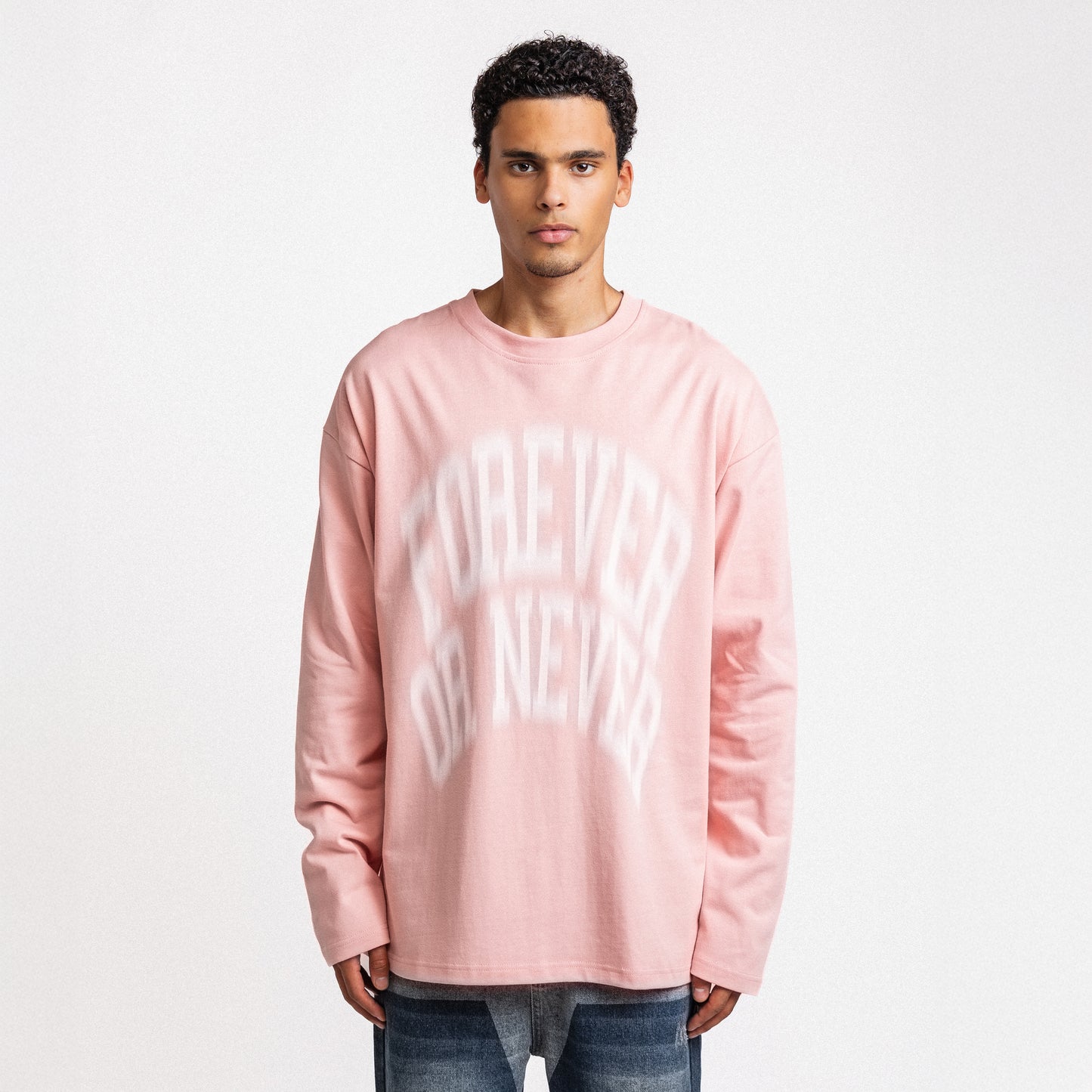 Forever Or Never Longsleeve Pink