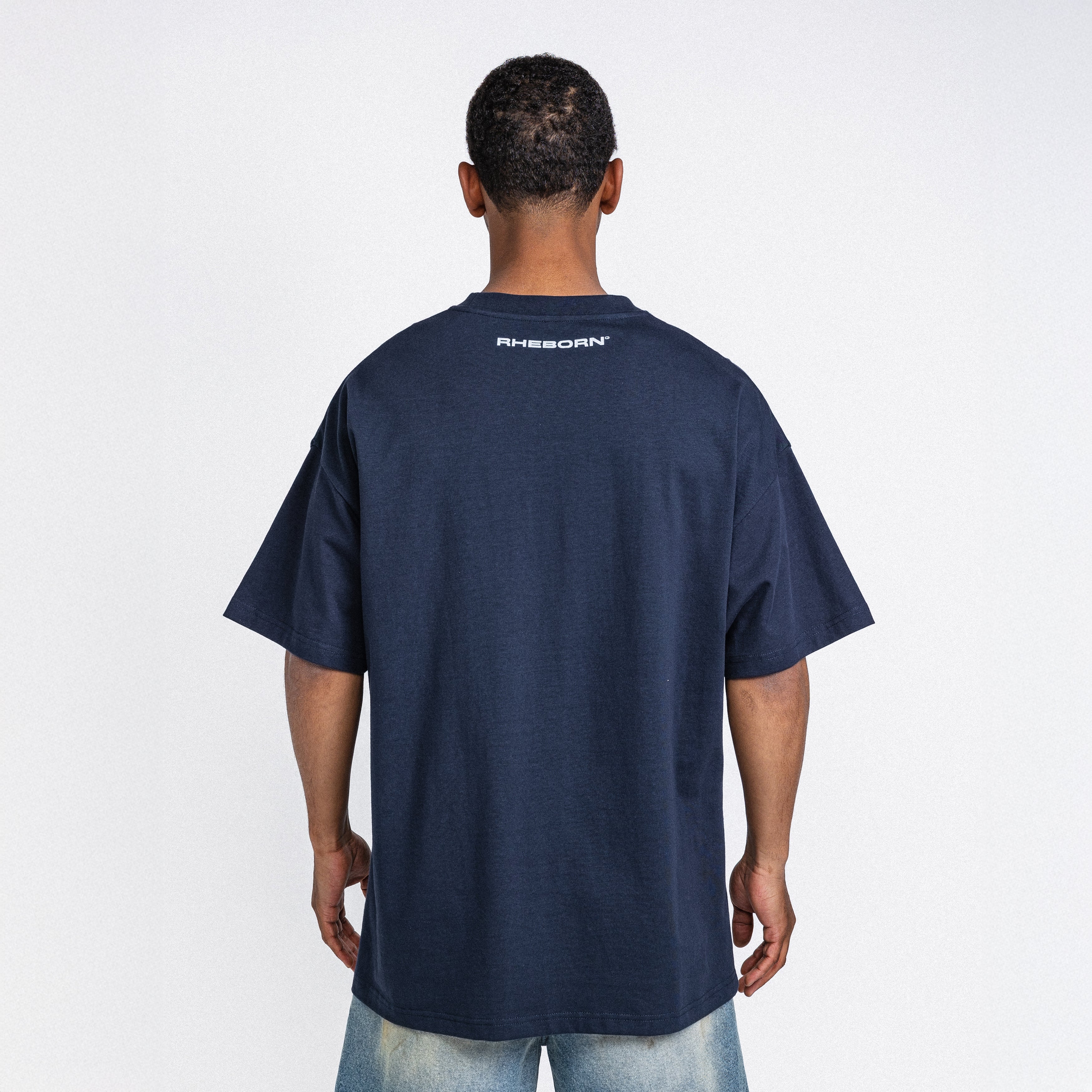 I Only Date Models Tee Navy