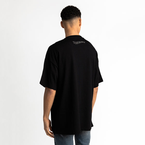 Hate Less Tee Black