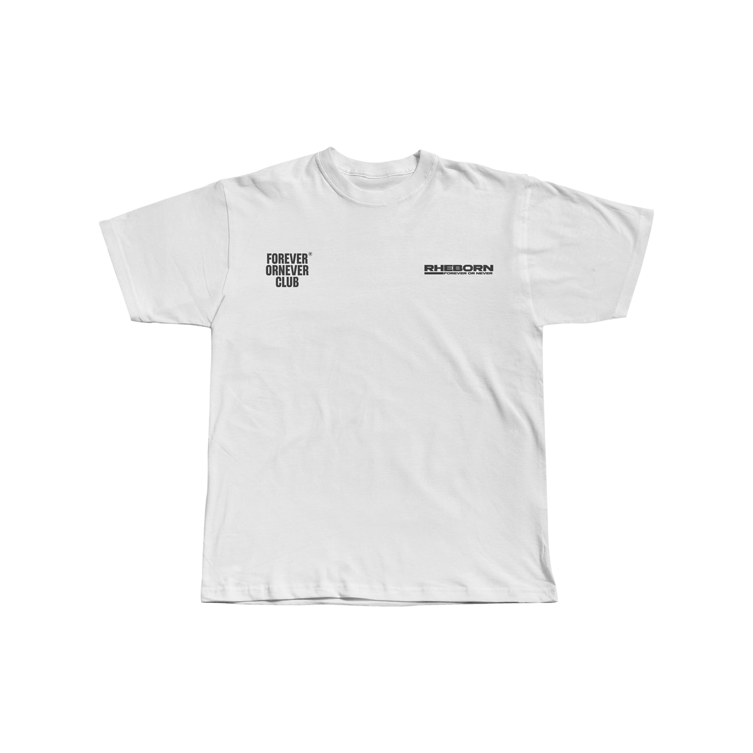 Forever Or Never Club Tee White (PRE ORDER)