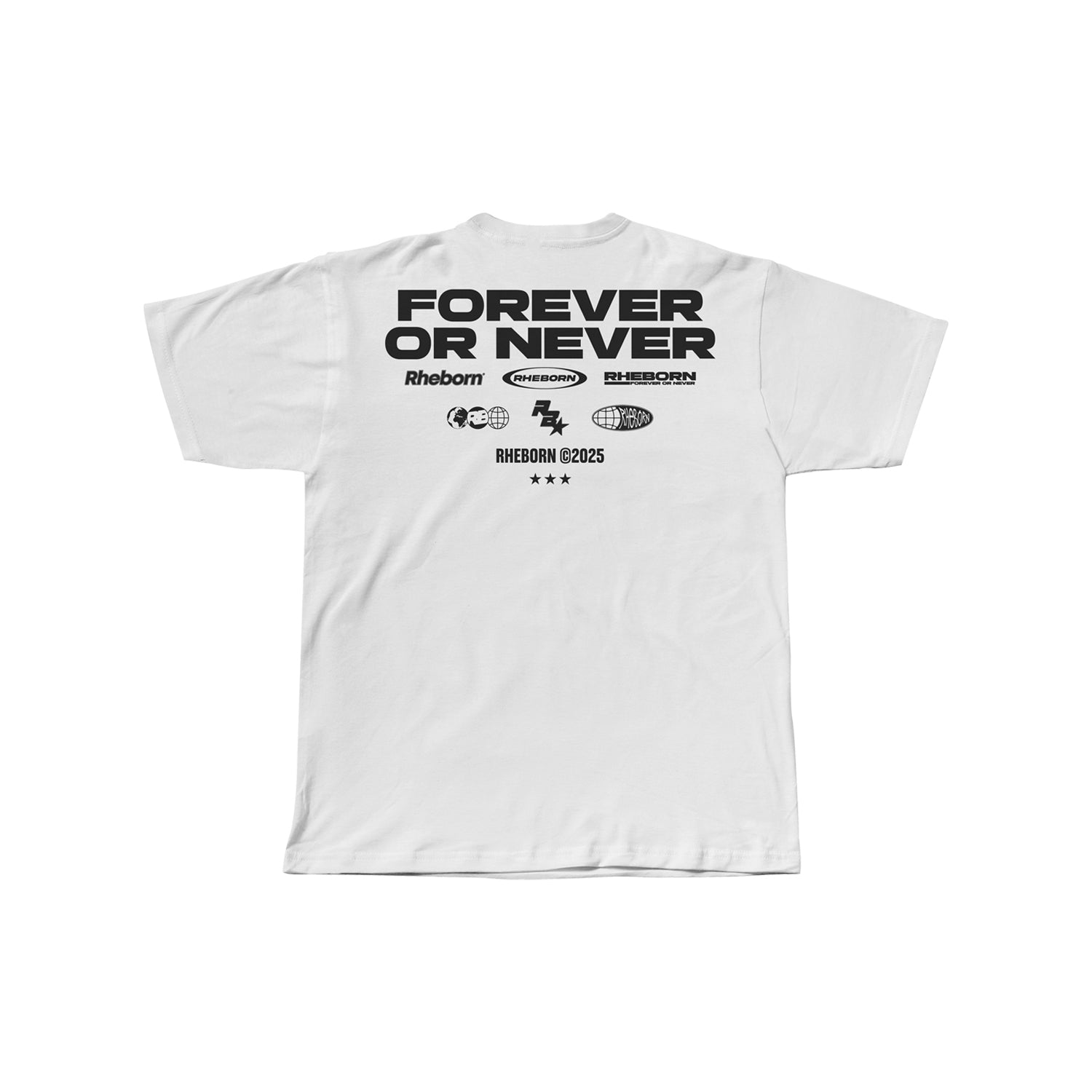 Forever Or Never Club Tee White (PRE ORDER)