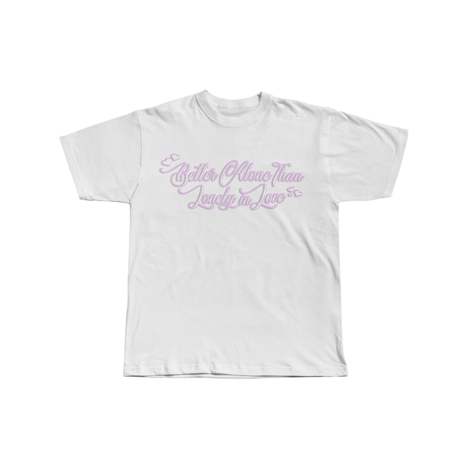 Better Alone Tee White (PRE ORDER)
