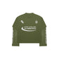 RHEBORN X STRT ATELIER DOUBLE LAYERED LONGSLEEVE ARMY GREEN (PRE ORDER)