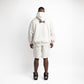 Forever Or Never Hoodie Vintage White