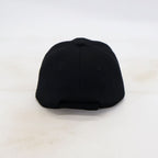 Handwritten logo wool baseball cap in Black (PRE ORDER)