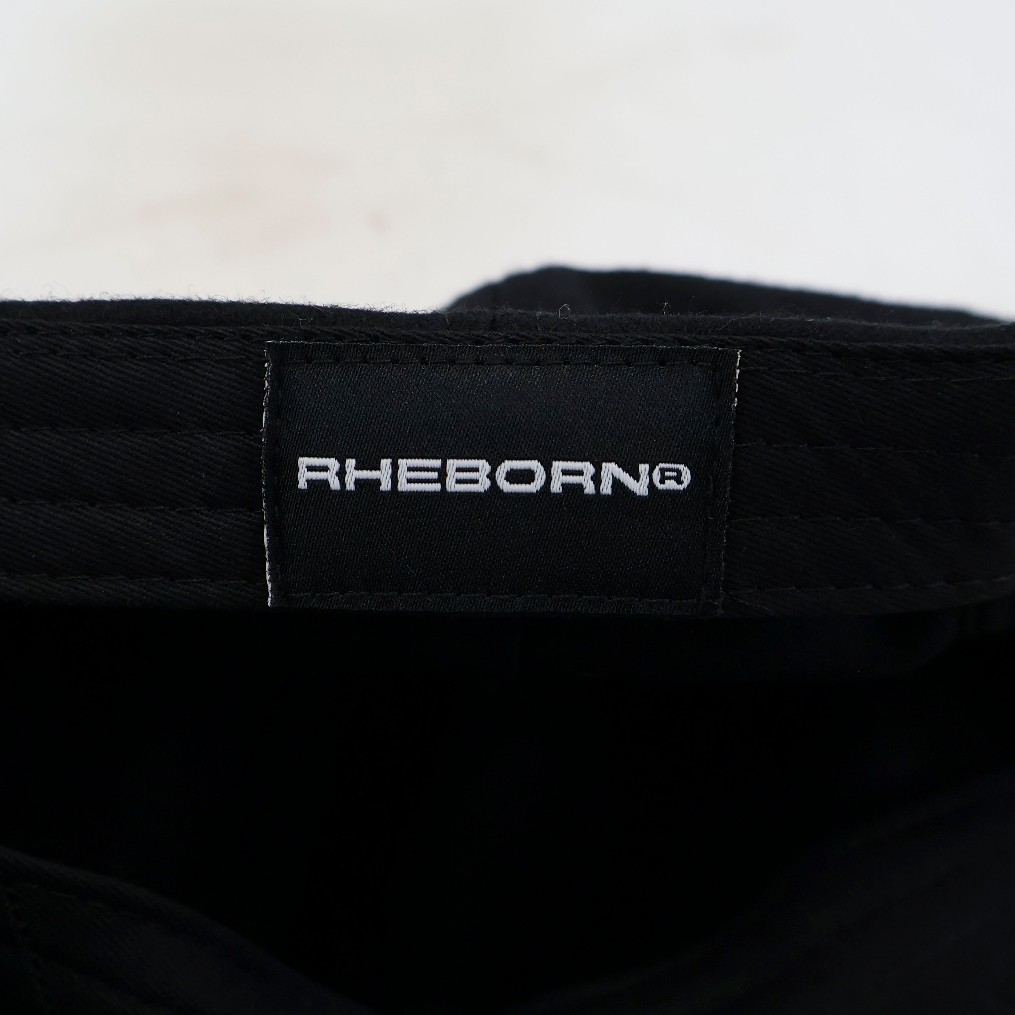 Handwritten logo wool baseball cap in Black (PRE ORDER)