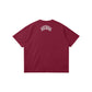 BLURRY FOREVER OR NEVER TEE BURGUNDY - WHITE (PRE ORDER)