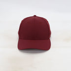 Handwritten Logo Nylon Baseball Cap in Burgundy (PRE ORDER)