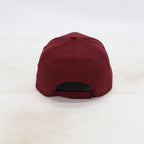 Handwritten Logo Nylon Baseball Cap in Burgundy (PRE ORDER)
