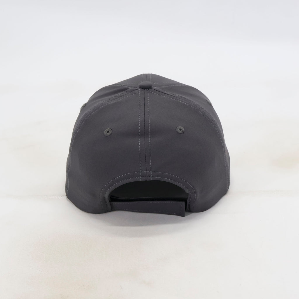 Handwritten Logo Nylon Baseball Cap in Dark Grey (PRE ORDER)
