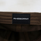 Handwritten logo wool baseball cap in Brown (PRE ORDER)