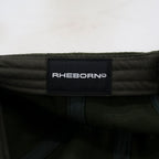 Handwritten Logo wool Baseball Cap In Dark Green (PRE ORDER)