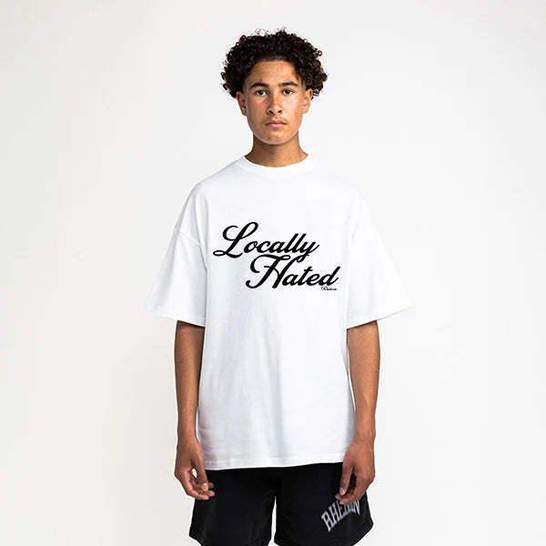 Locally Hated Tee White