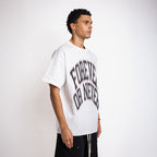 Blurry Forever Or Never Tee White - Black