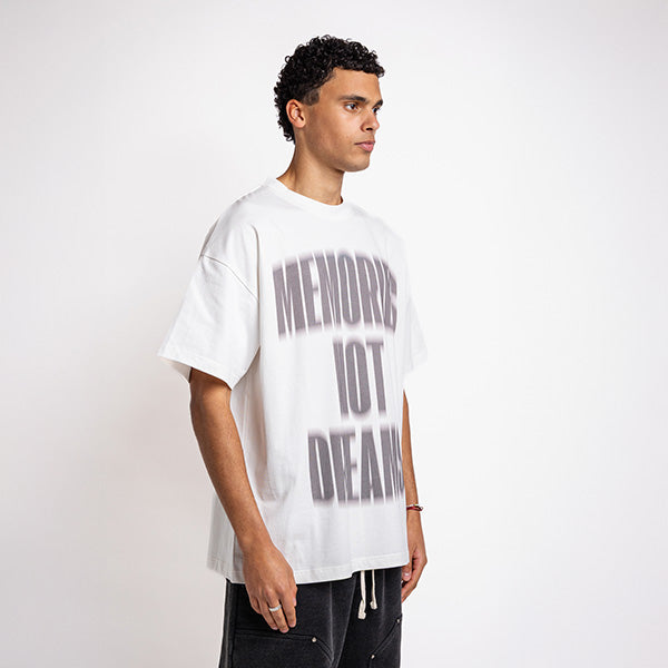 Memories Not Dreams Tee White