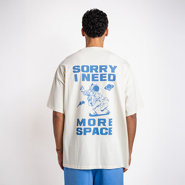 Need More Space Tee White