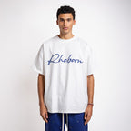 Handwritten Logo Tee Navy Blue