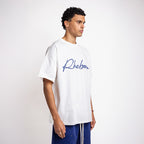 Handwritten Logo Tee Navy Blue