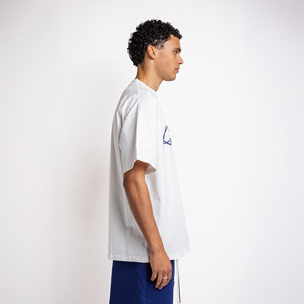 Handwritten Logo Tee Navy Blue