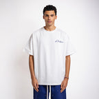 Handwritten Small Logo Tee Navy