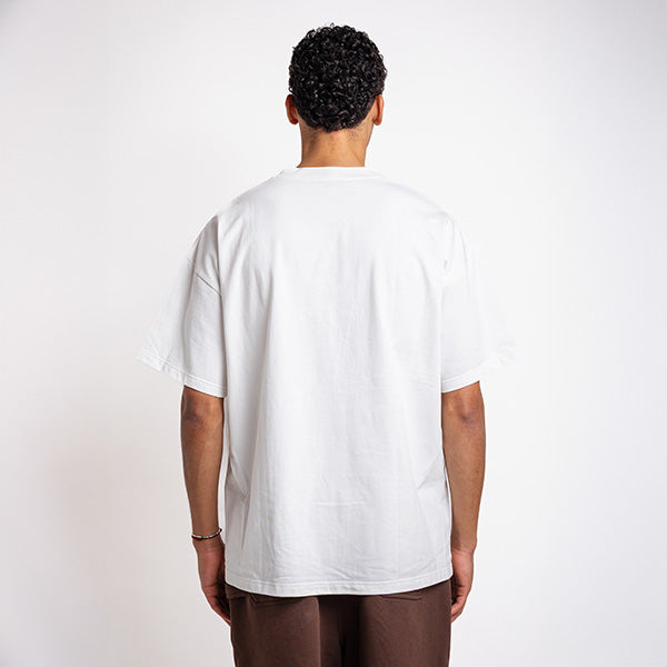 Handwritten Logo tee Dark Brown