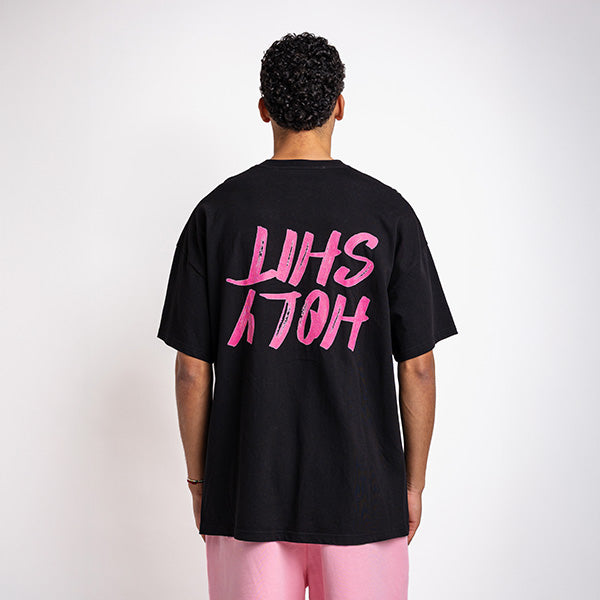 Holy Shit Tee Black
