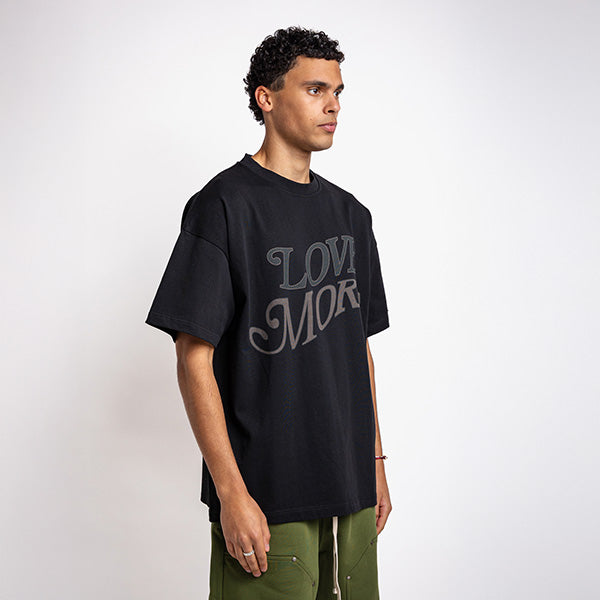 Love More Tee Black
