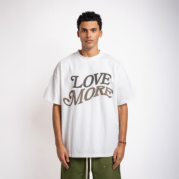 Love More Tee White