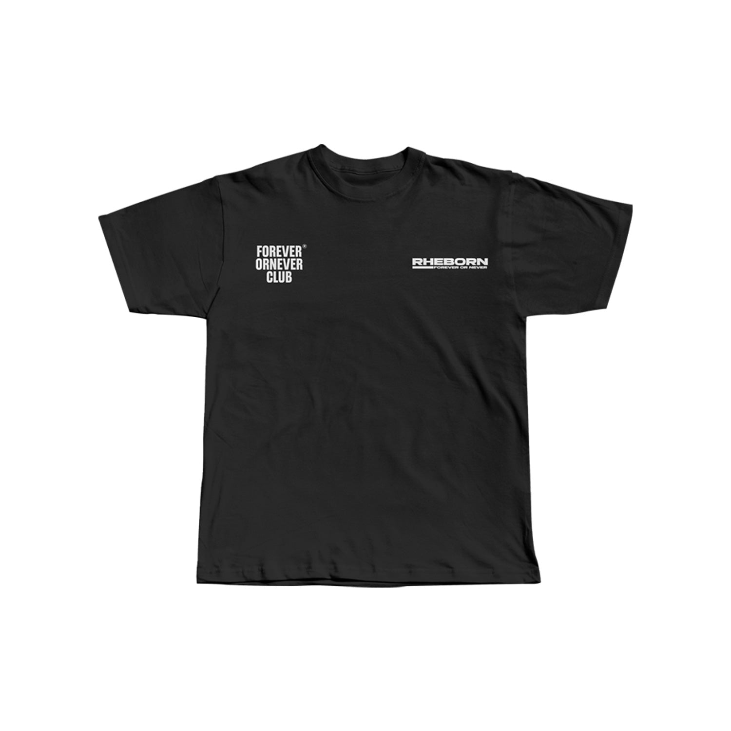 Forever Or Never Club Tee Black (PRE ORDER)