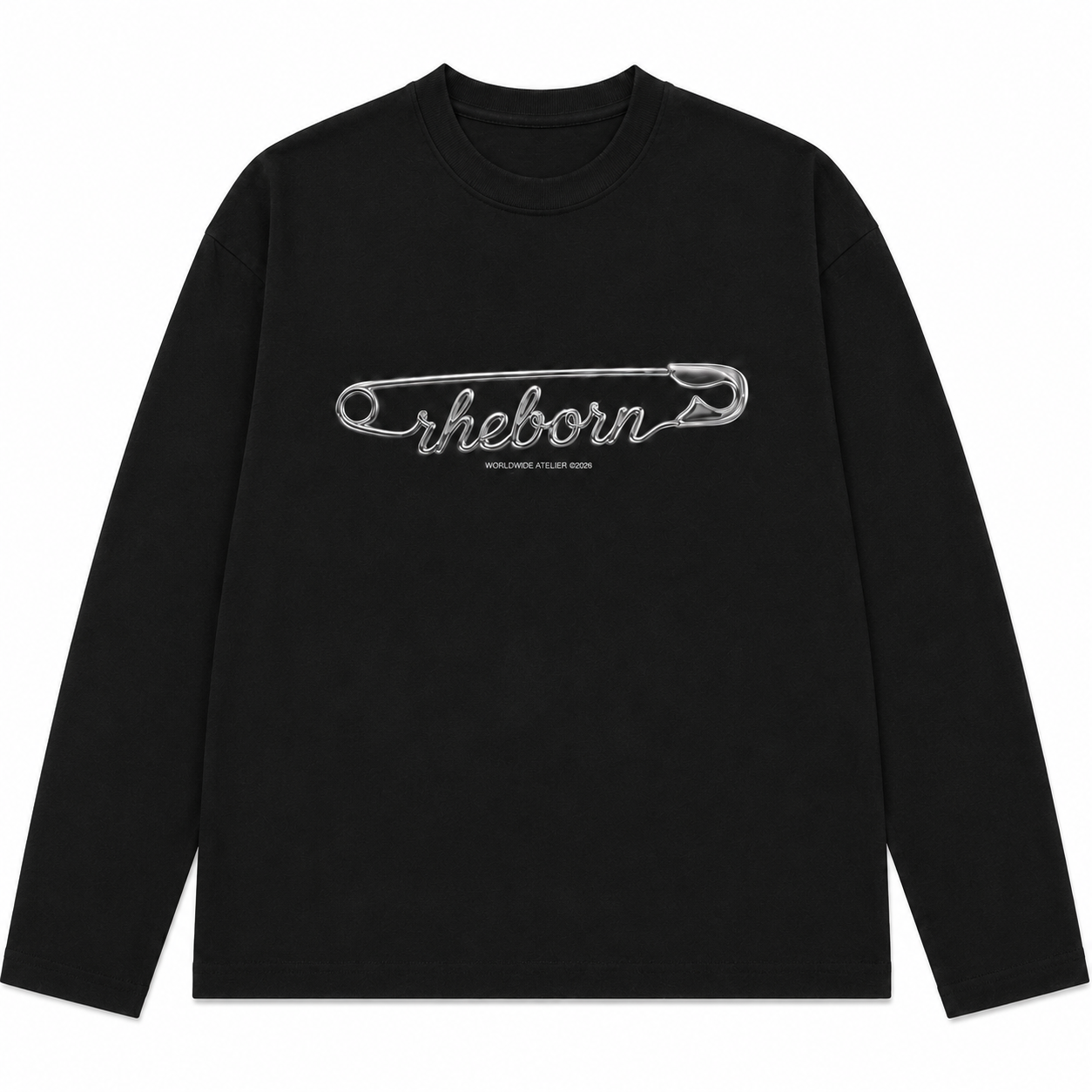 Pin Logo Longsleeve Black (PRE ORDER)