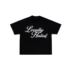 Locally Hated Tee Black