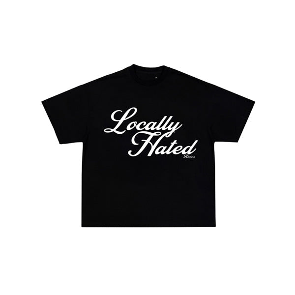 Locally Hated Tee Black
