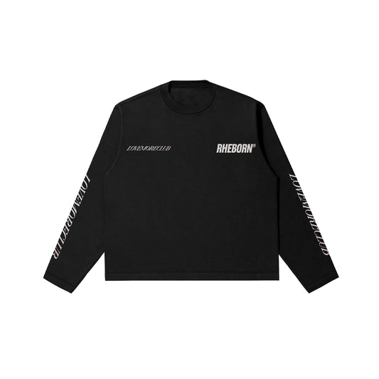 Love More Club Longsleeve Black