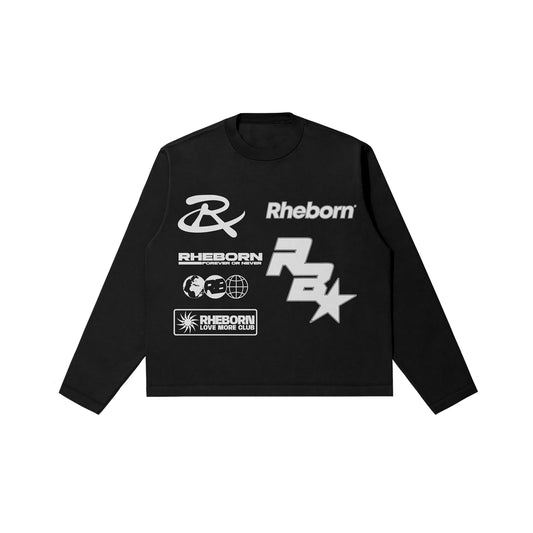 Multi Logo Longsleeve Black