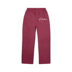 Handwritten Logo Tracksuit Burgundy (PRE ORDER)